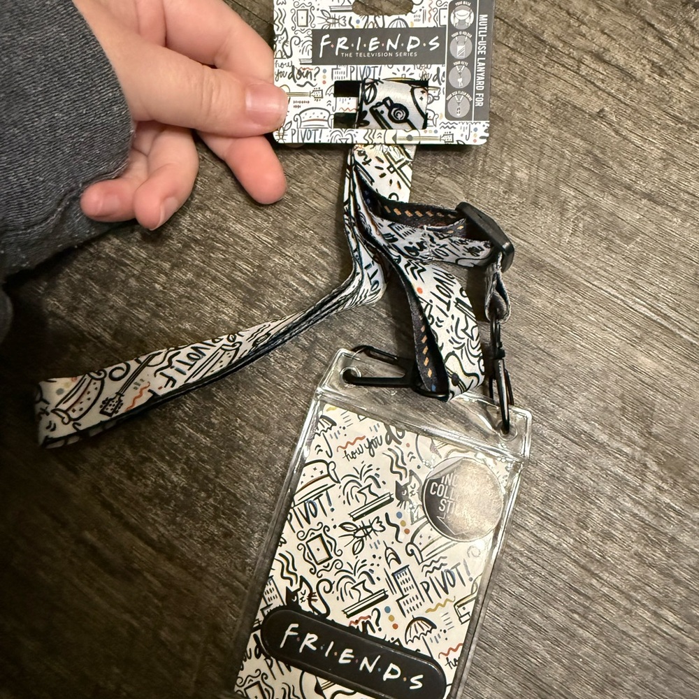 Friends Lanyard with ID Holder